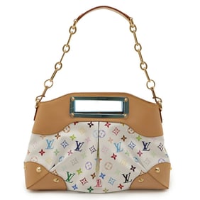 LOUIS VUITTON Monogram Multicolore Judy MM Handbag/Shoulder Bag, Bron, M40255