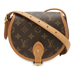 LOUIS VUITTON Monogram Tan Blanc Shoulder Bag Pochette M44860