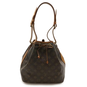 LOUIS VUITTON Monogram Petit Noe Shoulder Bag, Model M42226
