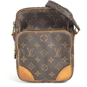LOUIS VUITTON M45236 Monogram Amazon Pochette Shoulder Bag in Canvas, Unisex, Brown