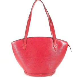 LOUIS VUITTON M52267 Epi Saint-Jacques Shopping Shoulder Bag in Leather, Women's, Castilian Red