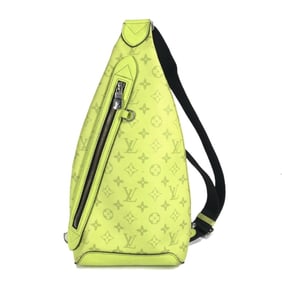 LOUIS VUITTON M30945 Taiga Rama Duo Sling Bag, Crossbody Shoulder Monogram Canvas/Taiga Leather,