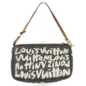 LOUIS VUITTON M92192 Monogram Graffiti Pochette Accessoires Handbag/Accessory Pouch/Shoulder Bag in