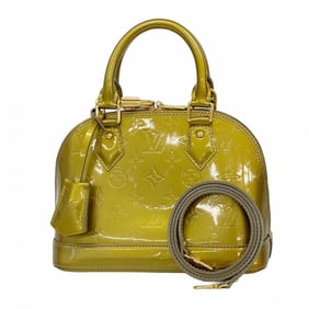 Louis Vuitton Vernis Alma BB Handbag M91677, Griart Deco 2-Way Bag for Women