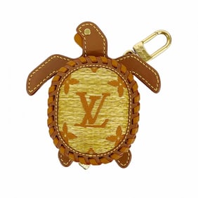 Louis Vuitton Monogram Turtle Keychain Bag Charm M02576 Brown Men's and Women's