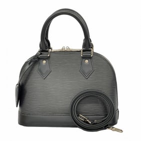 Louis Vuitton Epi Alma BB Handbag M24645 Noir 2-Way Bag for Women