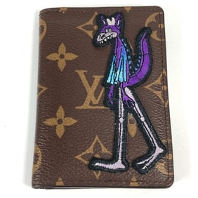 LOUIS VUITTON M80154 LV Friends Monogram Patch Organizer de Poche Business Card Holder, Pass Case,