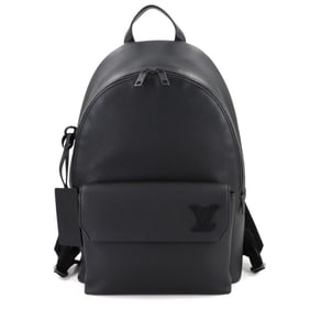 Louis Vuitton Aerogram Takeoff Backpack, Black Leather, M57079