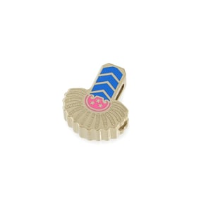 Hermes Hermès scarf, muffler, Twilly, Gavroche ring, Permabrass, blue viv, pink epaulettes, scarf