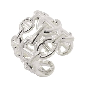 Hermes Hermès Chaine d'Ancre Enchaine GM #50 Ring in 925 Sterling Silver