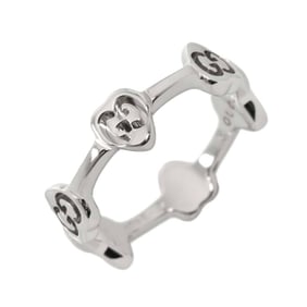 Gucci Icon Heart #8 Ring in 18K White Gold (750)
