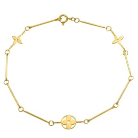 Louis Vuitton Cheville Anklet, 25cm, 18K Yellow Gold (750)