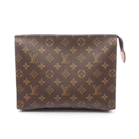 Louis Vuitton Poche Toilette 26 Second Bag/Clutch Bag, Coated Canvas and Leather, Monogram, Women's,