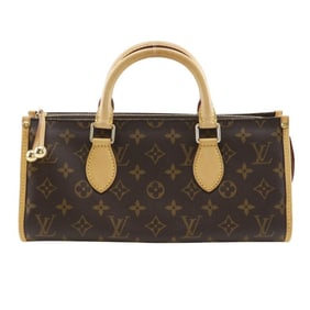 Louis Vuitton Popan Cool Handbag M40009 Monogram Canvas 2005 Brown VI0065 Women's