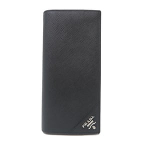Prada Men's Bifold Long Wallet 2MV836 Saffiano Black