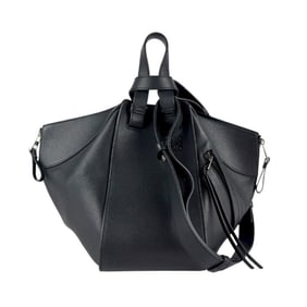 LOEWE Hammock Leather Shoulder Bag, Black, Women's, z7083