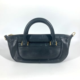 LOUIS VUITTON M58912 Epi Danura PM Tote Bag, Handbag in Leather, Women's, Noir Black