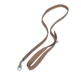 HERMES Kelly Dog Lead, Unisex Leather, Brown