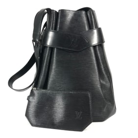 LOUIS VUITTON M80155 Epi Leather Sac de Paul GM Shoulder Bag with Pouch, Leather, Women's, Noir
