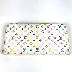 LOUIS VUITTON M93750 Monogram Multicolore Portefeuille Ansolite Bifold Wallet, Canvas, Unisex,