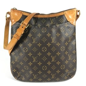 LOUIS VUITTON M56390 Monogram Odeon PM Pochette Shoulder Bag in Canvas, Unisex, Brown