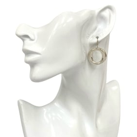 TIFFANY & Co. Tiffany Elsa Peretti Sebiana Hook Earrings in 925 Sterling Silver, Size 28-10