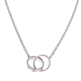 Cartier Baby Love Women's Necklace B7212500 750 White Gold