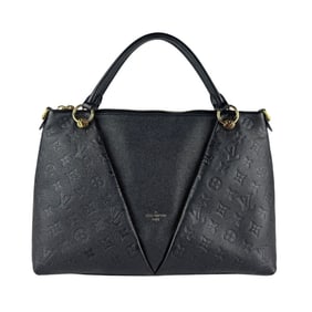 Louis Vuitton Monogram Empreinte V Tote MM Shoulder Bag/Handbag in Noir, Women's, M44421 z7075