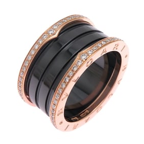 Bvlgari #58 B.zero1 Women's and Men's Ring 349939 750 Pink Gold Size 17.5