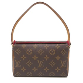 Louis Vuitton Recital Women's Shoulder Bag M51900 Monogram Brown