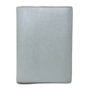 Hermes Hermès Leather Notebook Cover in Gray, Red Orange, and Silver for Men Women, e60937