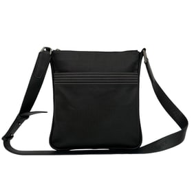 LOEWE Repeat Anagram Logo All-Over Print Leather Shoulder Bag/Pochette/Sacoche in Black 09012