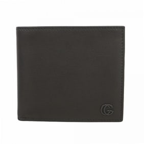 Gucci GG Marmont Wallet 92759 Leather Black Men's