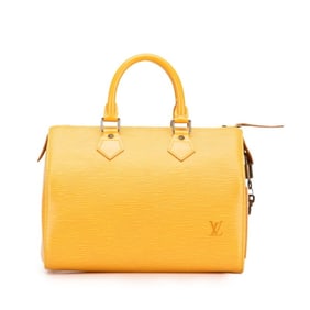 Louis Vuitton Epi Speedy 25 Handbag/Mini Boston Bag M43019 Tassili Yellow Leather Women's LOUIS