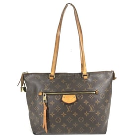 LOUIS VUITTON M42268 Monogram Iena PM Tote Bag/Shoulder Bag in Canvas, Unisex, Brown