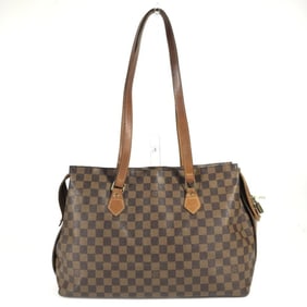 LOUIS VUITTON N99037 Damier Colombine Tote Bag, 100th Anniversary Shoulder Canvas, Women's, Ebene,