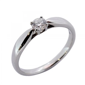 Tiffany Harmony 1PD Pt950 Platinum Diamond 0.20ct Women's Ring Size 11