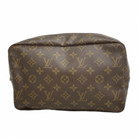 Louis Vuitton Monogram True Toilet Wallet 28 M47522 Brown Women's Pouch