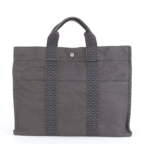 Hermes Hermès Air Line MM Tote Bag Shoulder Gray Men's