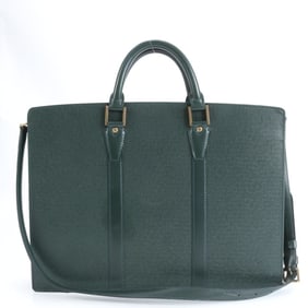 Louis Vuitton Taiga Porto Document Rozan M30054 Leather 2-Way Shoulder Bag for Men