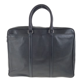 COACH Lexington Black Leather Briefcase with Gunmetal Hardware, D159271732, Men's