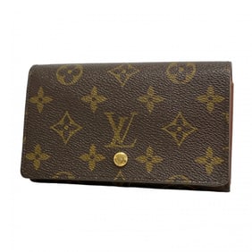 Louis Vuitton Monogram Porte Monnaie-Vieux-Tresor Wallet M61730 Brown Men's and Women's