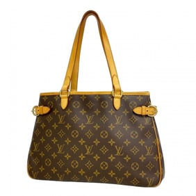 Louis Vuitton Monogram Batignolles Horizontal Tote Bag M51154 Brown Women's