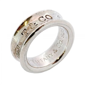 Tiffany narrow ring, silver 925, size 6.5, for women
