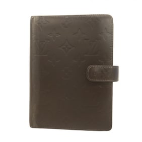 Louis Vuitton Monogram Matte Agenda MM Planner Cover (R20922) in Noir (Men's/Women's) (P1460926)