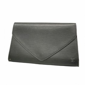 Louis Vuitton Epi Art Deco Clutch Bag M52632 Noir Women's