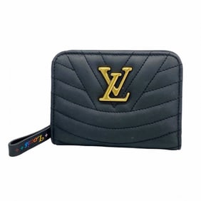 Louis Vuitton New Wave Gypt Compact Wallet M63789 Noir Women's P1480737