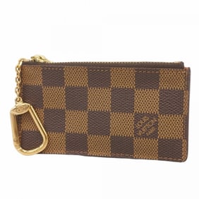 Louis Vuitton Damier Pochette Cle Wallet/Coin Case N62656 Ebene for Men and Women