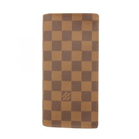 Louis Vuitton Damier Portefeuille Brazza Long Wallet N60017 Ebene Men's