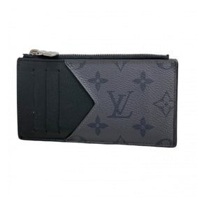 Louis Vuitton Monogram Eclipse Reverse Coin and Card Holder M69533 Black/Grey Men's Wallet/Coin Case